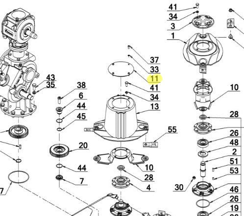 McHale Mower Drum Cover Cap - CZB00305