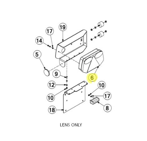 McHale Rear Light - CEL00701