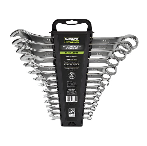 Sealey 14pc Combination Spanner Set 8-32mm - SO402