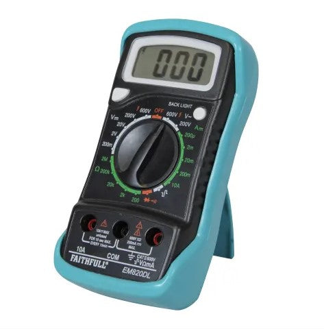 Faithfull Multimeter LCD Display - FAIDETMULTI