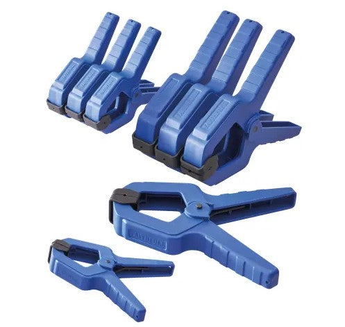 Faithfull 8pc Spring Clamp Set - FAISPCLSET8